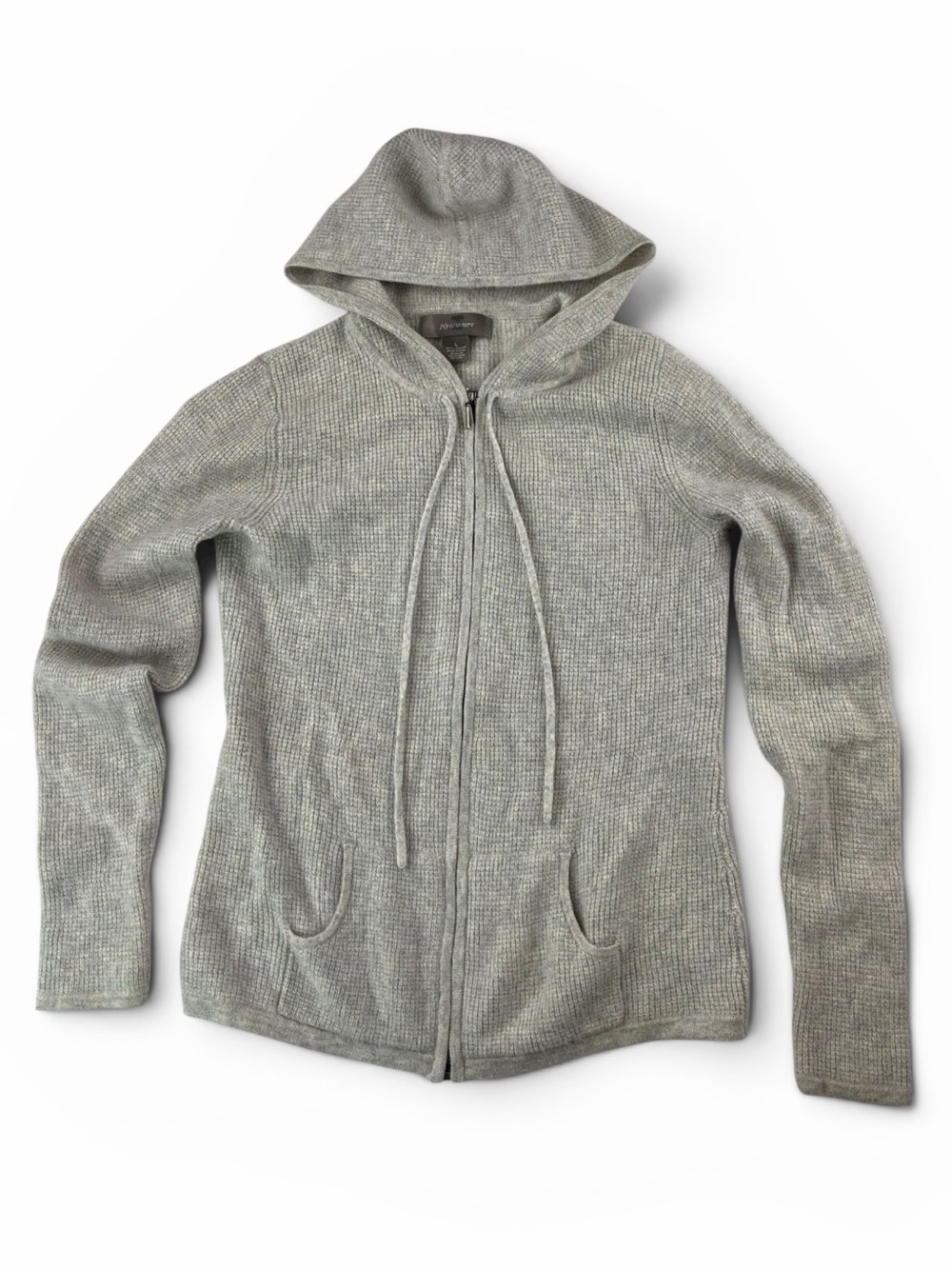 100% Cashmere Women’s zip up hoodies Sweater by PLY